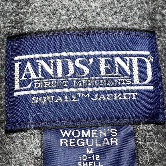 Lands' End Dark Pink Fleeced Lined Women's Winter Jacket Size Medium - Picture 4 of 6